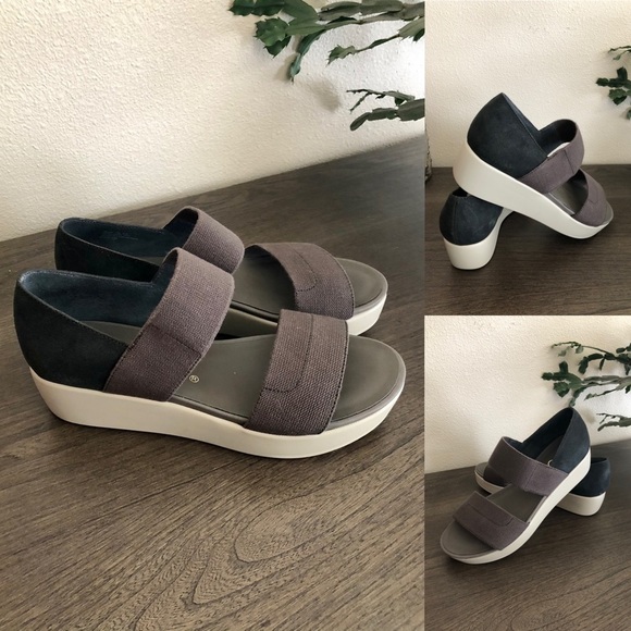 Super cute platform wedge sandals/shoes, Nicole Imogen in Mint - Picture 13 of 13